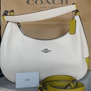 Harley East West Hobo Coach Handbag - Looks New!